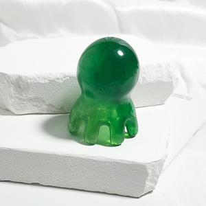 Brosse de massage DIY en résine à huit griffes pour le corps entier, outil de soin beauté pour le ventre, grattoir de méridiens naturel en forme de pieuvre - Product Image 4