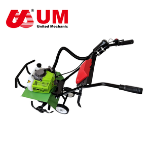 Mini Motozappa a Spinta Manuale UM 1E48F 62cc a 2 Tempi, Coltivatore da Giardino a Benzina da 2.4KW con Imballaggio Sicuro in Schiuma - Product Image 5