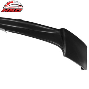 Compatible con Honda Civic 2 Puertas 2009-2011, Estilo P1, Labio de Parachoques Delantero Sin Pintar, Negro - Product Image 5