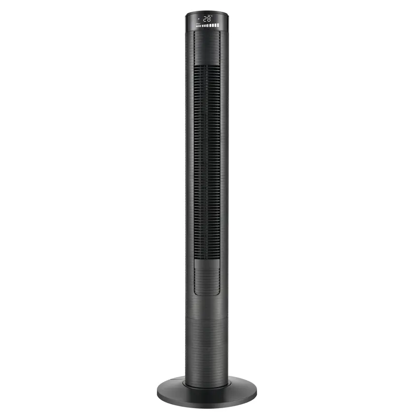 Пользовательский цвет красивый дизайн цифровой контроль черная башня вентилятора 46 дюймов башенный вентилятор воздухоохладитель безлопастный вентилятор