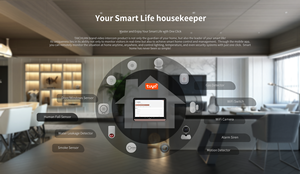 Moniteur vidéo intérieur Android Écran tactile 10 pouces Connexion WiFi Smart Home App Déverrouillage à distance <span class=keywords><strong>Interphone</strong></span> vidéo IP - Product Image 6