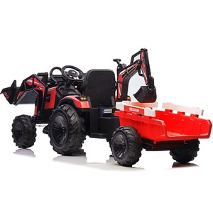 รถของเล่นบังคับวิทยุ รถแทรกเตอร์ 12V 4 ล้อ สำหรับเด็กอายุ 2-4 และ 5-7 ปี - Product Image 2