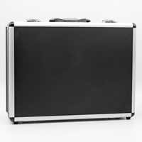 Petit porte-documents personnalisable en alliage d'aluminium Fabricant OEM Support avec inserts en éponge