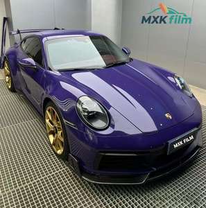 <span class=keywords><strong>Film</strong></span> de protection de peinture (PPF) Chrome Soldier, vinyle mat dégradé <span class=keywords><strong>Cameleon</strong></span> Avery rose vert orange violet, 3m pour covering automobile - Product Image 2