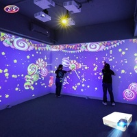Solution de projection immersive disponible en OEM et ODM, projecteur interactif mural et au sol pour les écoles et les établissements d'enseignement