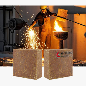 Billige Schamotte steine Silizium karbid Ziegel Feuerfeste Auskleidung Feuer Silica Ziegel für Tunnel ofen Hochofen - Product Image 1