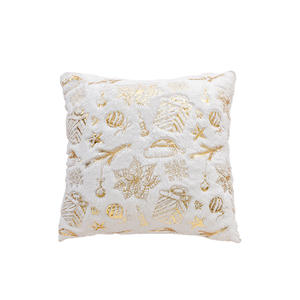 Hemo Christmas Snowflake Throw Pillows <b>Square</b> Nordic Style Washable PP Cotton Cushion Cover For Sofa Living Room Decor - Product Image 5