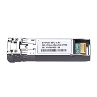 Module émetteur-récepteur optique SFP28 LR 25G 1310nm 10km, module de commutation Ethernet LC monomode