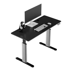 New electric aluminum alloy lifting table with lifting height High end home office desk Computer desk Desk