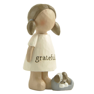 Mini estatueta de anjo de resina para meninas, atacado de 1.69'' - Product Image 4