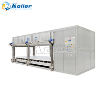 Machine à glaçons transparente à refroidissement direct en aluminium de qualité alimentaire pour fabriquer des glaçons carrés pour les bars