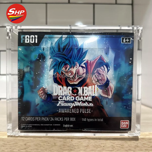 Boîte de rangement SHP <span class=keywords><strong>en</strong></span> acrylique de haute qualité DBS Fusion World Awakened Pulse Booster Box FB01, boîte de rangement avec logo personnalisé, étui de protection <span class=keywords><strong>Dragon</strong></span> <span class=keywords><strong>Ball</strong></span> - Product Image 1