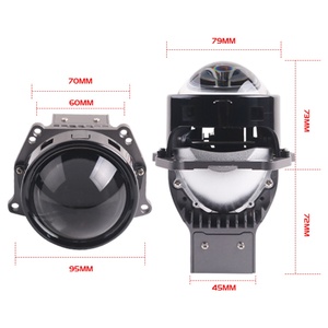 Sanvi 5500K 78W/pcs F30 3.0 Lentes de Proyector Bi-LED para Faros Delanteros de Automóvil, Actualización de Faros Delanteros para Automóviles de 12V - Product Image 6