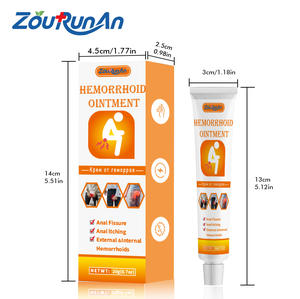 ZouRunAn Профессиональный эффективный крем от геморроя натуральный анальный трещинный геморрой натуральный мазь крем - Product Image 6