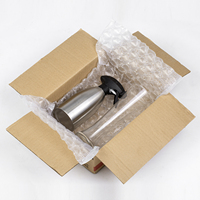 Emballage tampon pour film de gourde de sac rempli de protection et de rembourrage avec film à bulles d'air gonflable