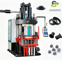 Máquina de Moldeo por Inyección Vertical SM-200A PLC 2000KN para la Fabricación Personalizada de Bujes, Juntas Tóricas y Juntas de Goma