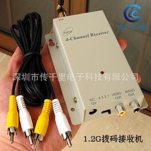 1.2G <b>DIP</b> <b>Switch</b> Receiver for Wireless Audio Video Transmission FPV Surveillance Security Camera Images Long Range Transmission - Product Image 3
