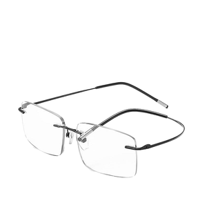 Lunettes de lecture progressives anti-lumière bleue en titane sans monture pour hommes et femmes <span class=keywords><strong>ultra</strong></span> légères de haute qualité avec <span class=keywords><strong>lentille</strong></span> multifocale - Product Image 2