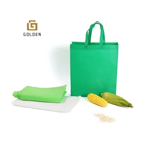 Custom Shopping Nonwoven PLA and Paper Zipper Bags Personalized Tote PLA Garbage Bag Supermarket PLA Non Woven Bag