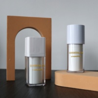 Bouteille sans air torsadée rechargeable en gros Bouteille à pompe sans air rechargeable de 15ml Bouteille sans air rechargeable de 30ml 50ml Bouteille sans air rotative sous vide pour cosmétiques
