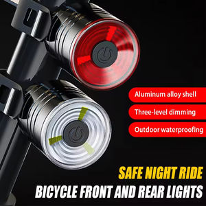 Luz Trasera para Bicicleta, de Plástico, Funciona con Batería, Impermeable, LED, Luz de Advertencia para Ciclismo Nocturno, para Bicicleta de Montaña, 1000 Vendidas - Product Image 2