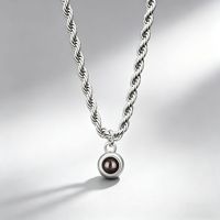 Collier de projection photo avec chaîne en or, cadre rond, image cachée, bijou personnalisé, cadeau