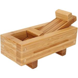 Le presse-sushi en bambou écologique ultime, <span class=keywords><strong>facile</strong></span> à utiliser, pour des rouleaux de riz faits <span class=keywords><strong>maison</strong></span> parfaits - Product Image 3