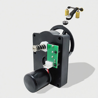 Mjaya Moteur à engrenages hélicoïdaux 24V DC pour distributeur automatique, boîte de vitesses simple hélice avec fonction SDK et surveillance à distance, capacité de 200-300 pièces