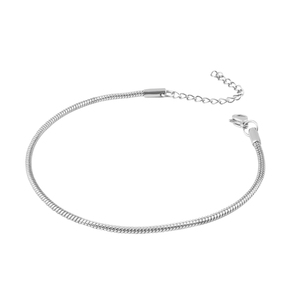 Stainless Steel Jewelry Set Wholesale Snake Bone <b>Chain</b> Fashion Simple Waterproof Necklace Bracelet Women - Product Image 6