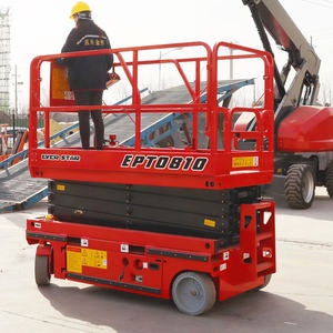 Pasokan Pabrik Harga Murah 6M 8M 10M 12M 14M <span class=keywords><strong>Platform</strong></span> Lift Kerja Self-Propelled Mobile Electric Scissor Lift - Product Image 4