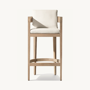 Mobilier d'extérieur Mobilier de luxe <span class=keywords><strong>en</strong></span> <span class=keywords><strong>teck</strong></span> Tabouret de <span class=keywords><strong>bar</strong></span> et de comptoir <span class=keywords><strong>en</strong></span> <span class=keywords><strong>teck</strong></span> - Product Image 4