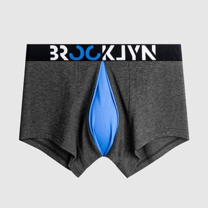 Ropa interior masculina personalizada de alta calidad, bragas, calzoncillos cómodos de algodón para hombres, Calzoncillos Bóxer - Product Image 3