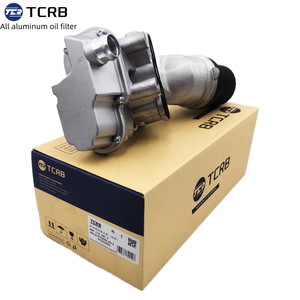 TCRB 06F115397F yüksek kaliteli alüminyum motor VW Eos AUDIA3 için yağ filtresi konut 06F115397J A4 TT 06F1153976H 06F1153970K - Product Image 5