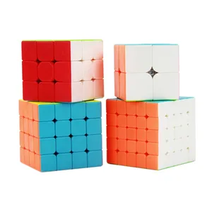 Wholesale Custom Printing 3D Magic Cube Magnetic 3x3 Speed Puzzle Cube for Kids Game