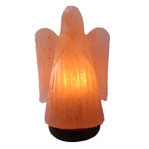 Eco Friendly Himalayan Pink Salt Lamp Natural Rock Shape with <b>Dimmer</b> Switch Perfect for Home Decor Meditation Spa Wellness - Product Image 3