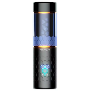 Sıcak satış otomatik elektrikli titreşimli erkek masturbator makinesi için adam teleskopik rotasyon mastürbasyon kupası erotik oyuncaklar - Product Image 5