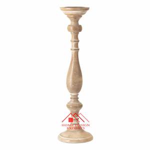 Meilleure vente Bougeoirs fantaisie en bois de manguier pour décoration de centres de table de sol Bougeoirs en bois d'acacia de haute qualité - Product Image 2