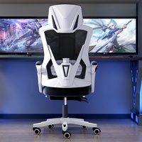 Mobilier de bureau moderne confortable chaise de bureau ergonomique réglable chaise de bureau en tissu pour poste de travail
