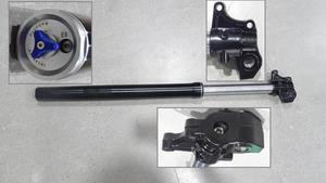 Tube de fourche OEM d'usine, <span class=keywords><strong>diamètre</strong></span> : 37 mm, ensemble d'amortisseur avant gauche, <span class=keywords><strong>suspension</strong></span> avant de moto, paire gauche droite - Product Image 4