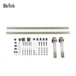 ชุดอุปกรณ์ประตูบานเลื่อนแบบกันเสียง WEKIS รุ่น Modern Kitchen Bedroom ขนาด 5 ฟุต 8 ฟุต สีเงิน ทำจากเหล็ก พร้อมระบบปิดแบบนุ่มนวล วัสดุทองเหลือง ติดตั้งง่าย - Product Image 2