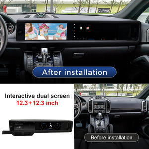 หน้าจอวิทยุติดรถยนต์ระบบแอนดรอยด์ CNSTWEI สำหรับรถยนต์ Porsche Cayenne PCM 3.0/3.1/4.0 ปี 2010-2017 เครื่องเล่นมัลติมีเดียพร้อมระบบนำทาง GPS - Product Image 3