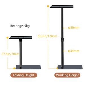 <span class=keywords><strong>Support</strong></span> de cadre multi-angle réglable de 70 à 128 mm <span class=keywords><strong>pour</strong></span> <span class=keywords><strong>projecteur</strong></span> vidéo - Product Image 4