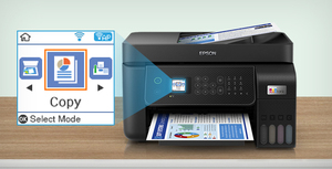 Nueva Impresora Multifuncional A4 <span class=keywords><strong>de</strong></span> 4 Colores, Impresión, Copia, Escaneo, <span class=keywords><strong>Fax</strong></span>, Wifi, Tinta <span class=keywords><strong>de</strong></span> Pigmento L5190/L5290/L5198/L5298 para EPSON - Product Image 6