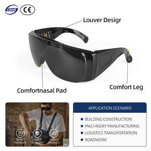 간호사 실험실 근로자를위한 안전 안경 처방 Z87 승인 의료 보호 안경 투명 렌즈 편안함 - Product Image 2