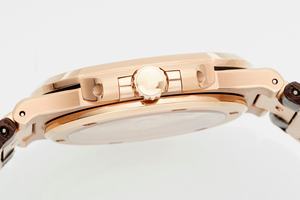 Reloj Mecánico de Super Calidad, 40 mm, Fábrica DDF, Movimiento ETA 324, 5711, 141 g, Oro Rosa, Correa de Cuero Marrón PP - Product Image 4