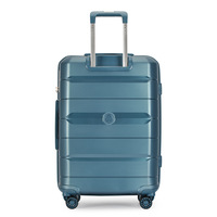 Valise de voyage Resenna PP avec roulettes multidirectionnelles pivotantes, serrure à combinaison approuvée TSA, style professionnel, grande taille