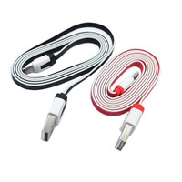 Kabel Charger Datar Pabrik Cina USB ke Micro USB Kabel Data