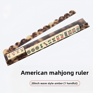 Meilleure vente transfrontalière : <span class=keywords><strong>Règle</strong></span> <span class=keywords><strong>de</strong></span> Mahjong en acrylique et organisateur <span class=keywords><strong>de</strong></span> cartes, style américain, divers motifs, couleur écaille <span class=keywords><strong>de</strong></span> tortue, Mahjong juif - Product Image 6