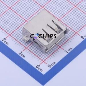 904-232B2032S10100 USB Connector SMD Connector ( Connector Type: Type-A )( Protocol Standard: USB 2.0 )( Gender: Female ) - Product Image 1