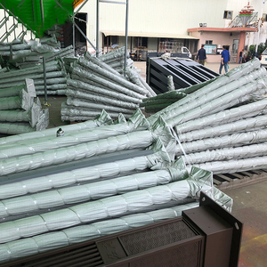 DAWN Direct Sell Q235 Galvanisé Fer Conique Led Rond Lampadaire Polonais Simple Bras Flexible <span class=keywords><strong>3m</strong></span>-8m 160 km/h Résistant Au Vent - Product Image 4